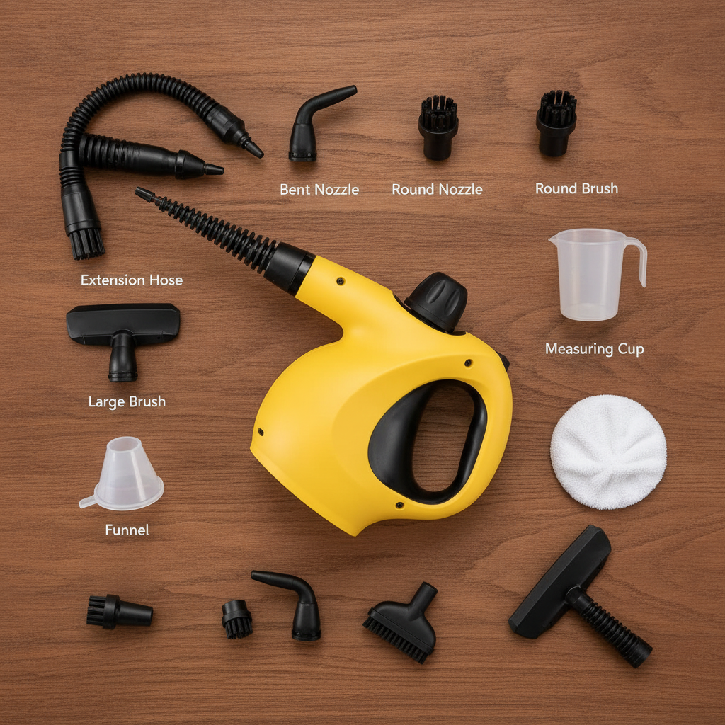 Clenoxy Pro steam cleaner deep cleaning results on kitchen surface
